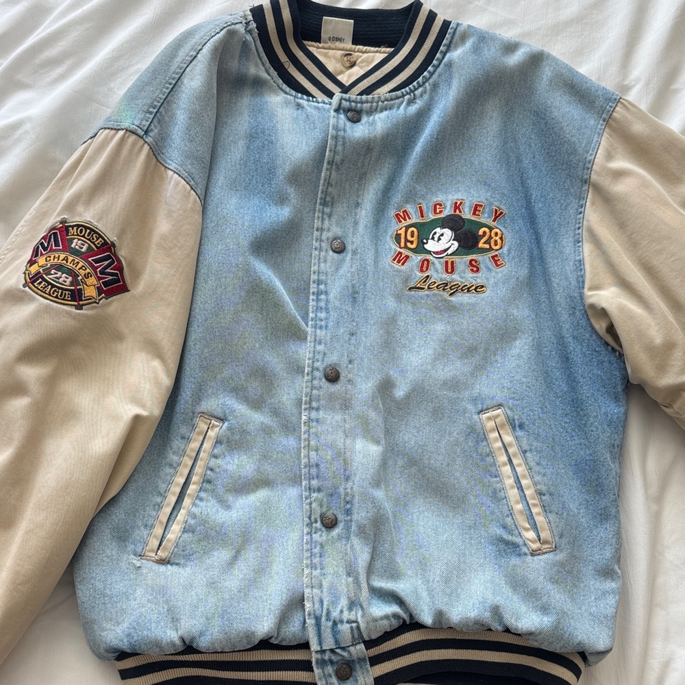 Vintage Mickey Mouse Varsity Jacket